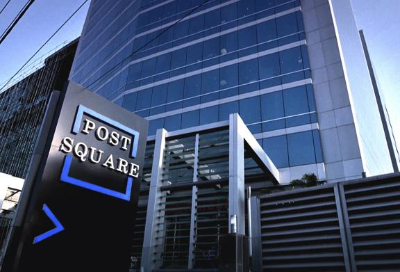 Post Square sign