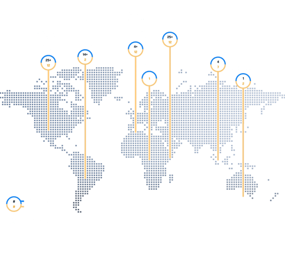 Global map showing StoneX's presence with offices and exchanges across North America, South America, Europe, EMEA, Africa, Asia, and Australia/New Zealand