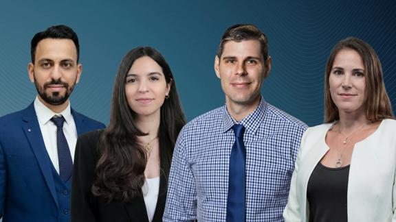 StoneX Market Analysts on wavy background