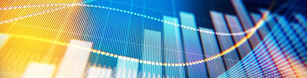 Dynamic bar and line chart combining financial metrics, used for tracking economic data and performance insights