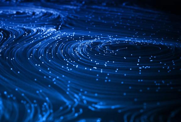 Swirling blue pattern representing liquidity