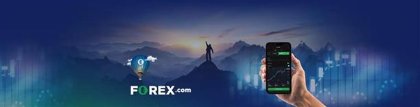 Hand holding smartphone with Forex trading app, symbolizing digital currency exchange