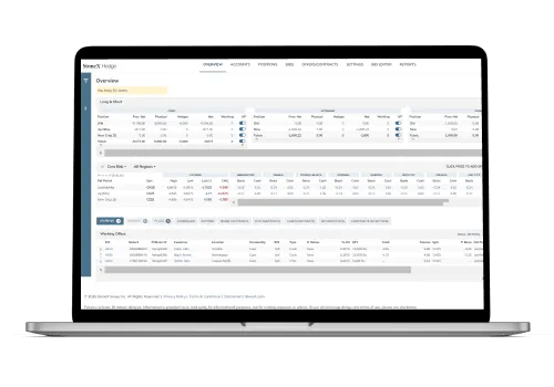 Screenshot of StoneX Market Intelligence platform displaying the latest publications and market reports
