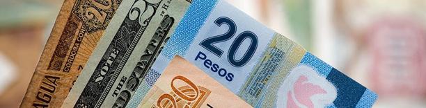 Euro and US dollar banknotes overlapping, representing global currencies and exchange markets