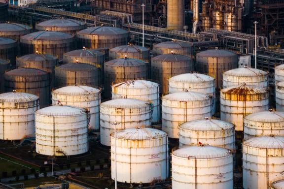 Barriers of oil