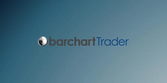 Barchart Trader platform logo for futures trading, charting and market analysis tools.