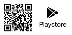 QR code to download StoneX Trading Android app with Playstore app store logo