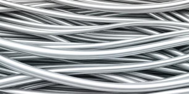 Close-up of platinum metal strands symbolising platinum trading and industrial demand